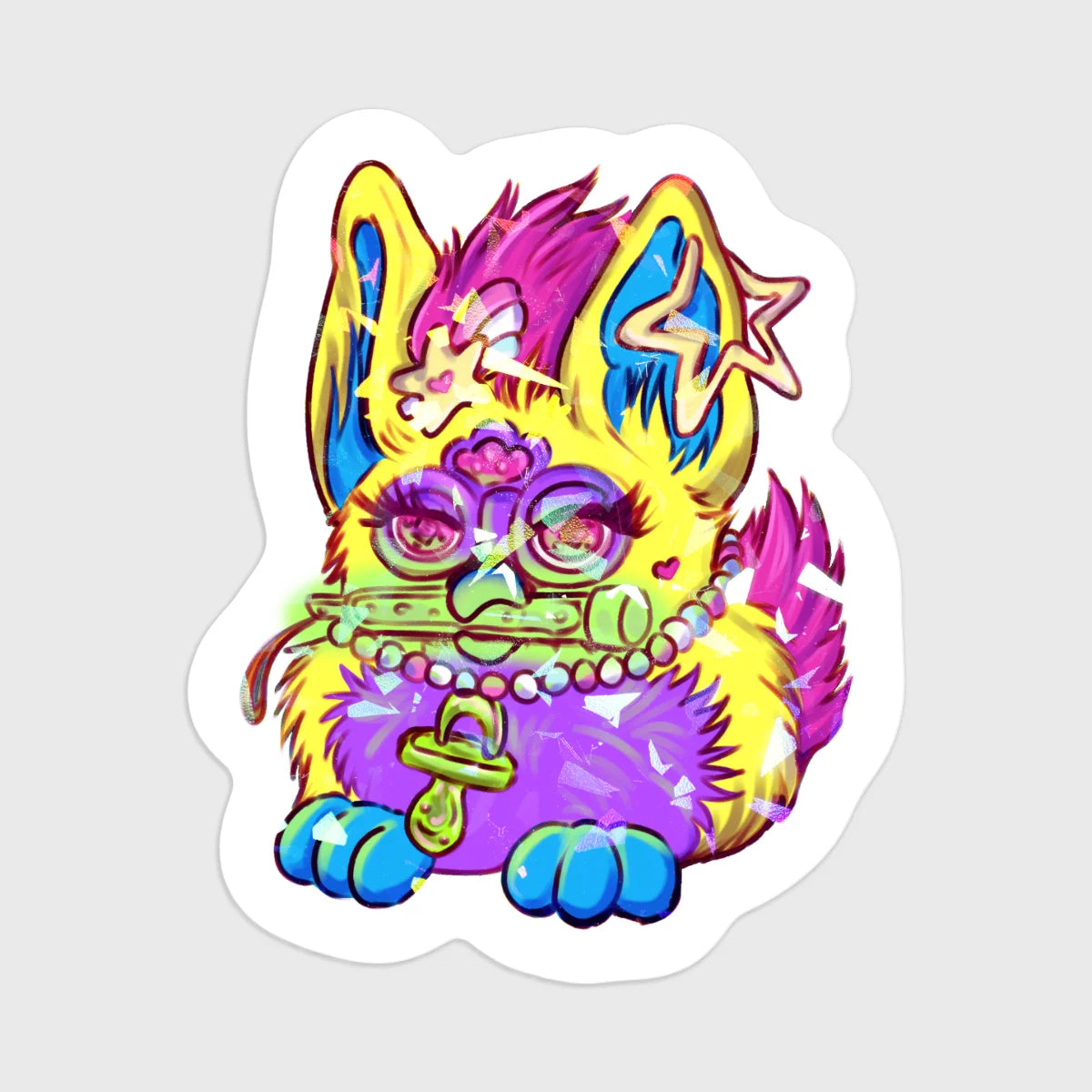 Custom Vinyl Holographic Stickers