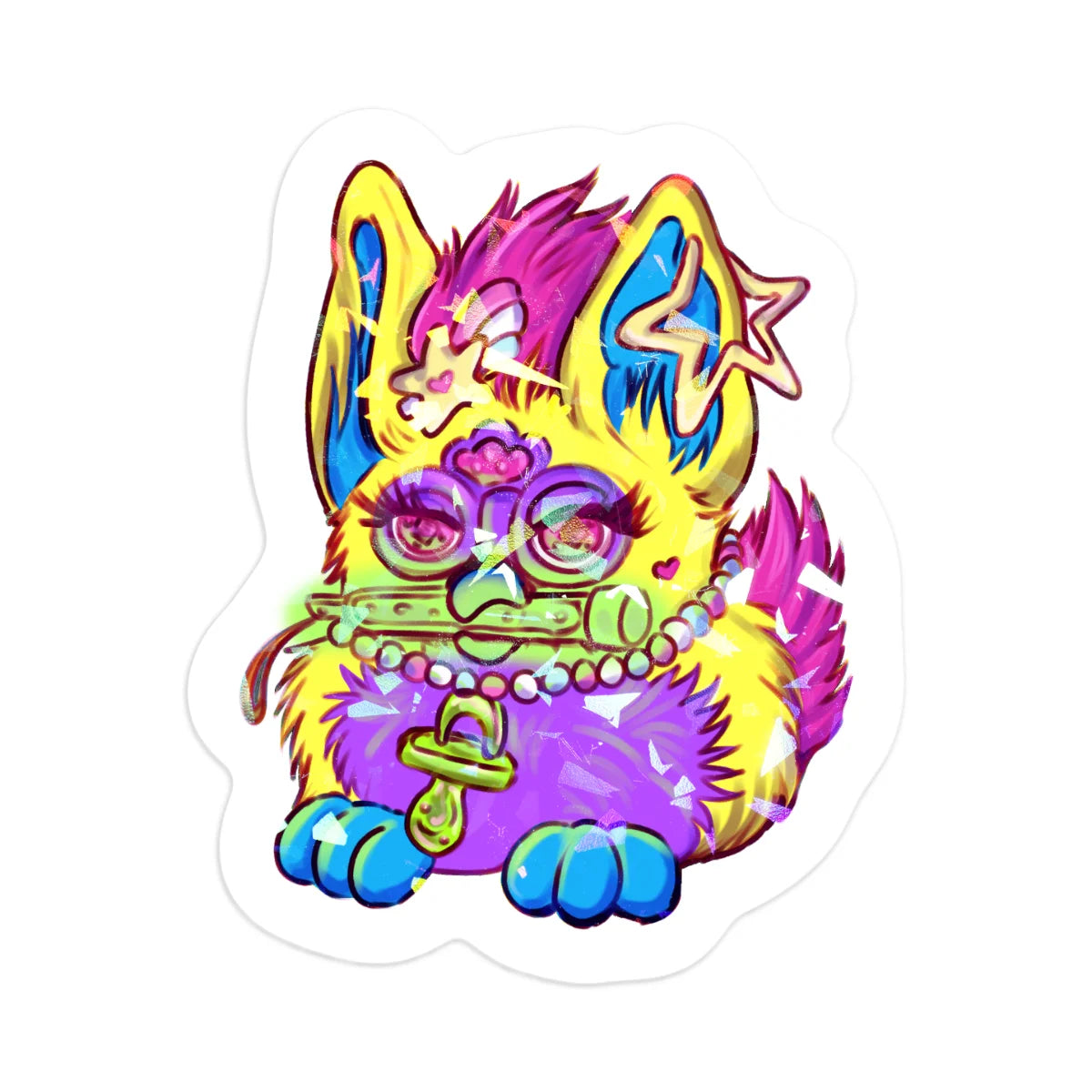 Custom Vinyl Holographic Stickers