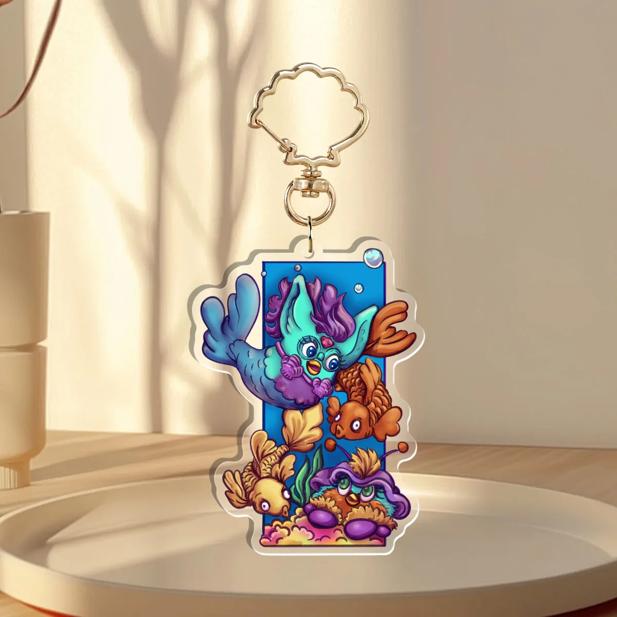 MURBY Holographic Keychain