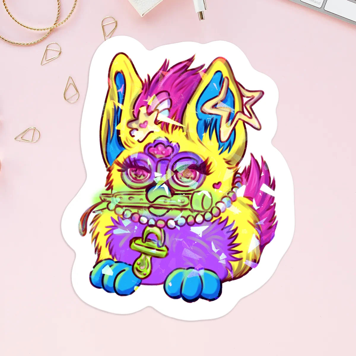 Custom Vinyl Holographic Stickers