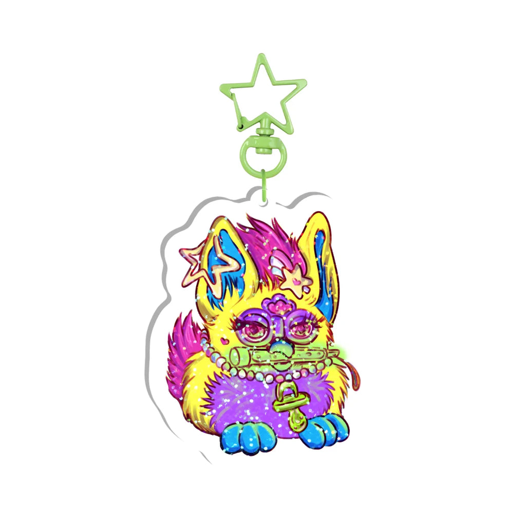 PLURBY Holographic Keychain