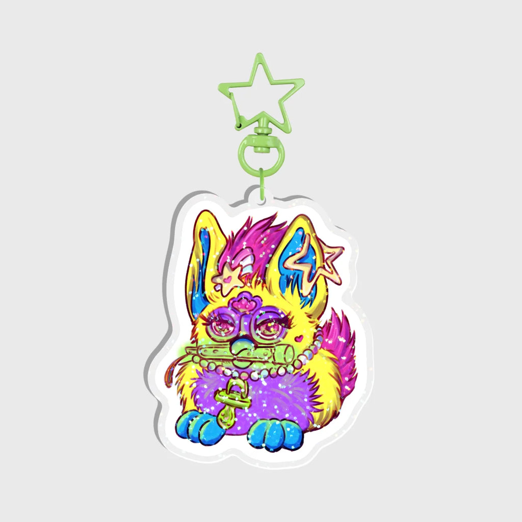 PLURBY Holographic Keychain