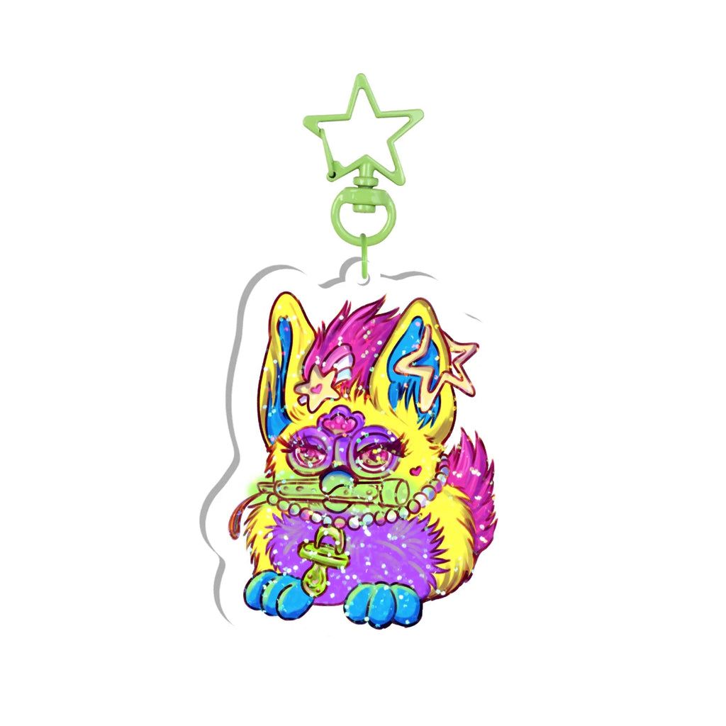 PLURBY Holographic Keychain