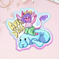 Ave Y'all Rainbow Acrylic Pins