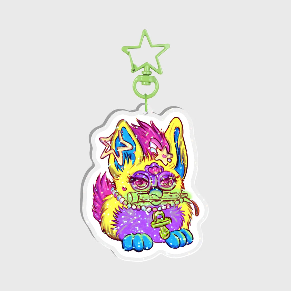 PLURBY Holographic Keychain
