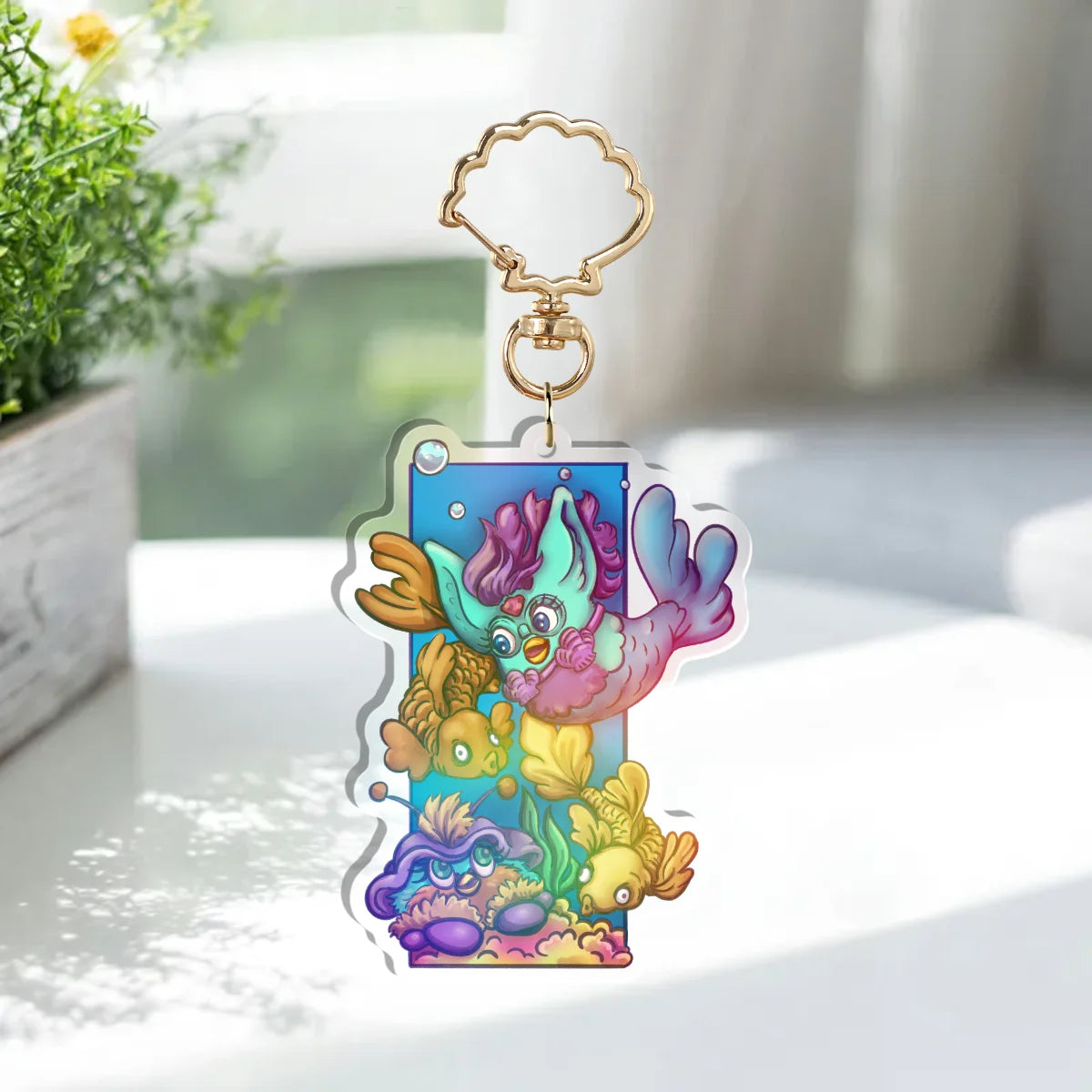 MURBY Holographic Keychain